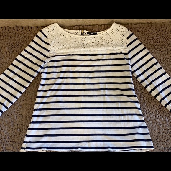 H&M- Striped Shirt - Picture 2 of 5